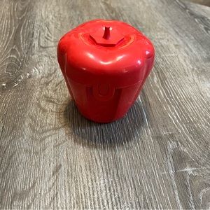 Tupperware Red Pepper Storage Container